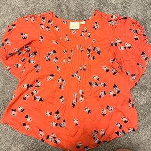 Anthropologie blouse by Maeve.